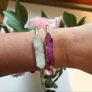 2- Kinsley Armelle Druzy Bracelets